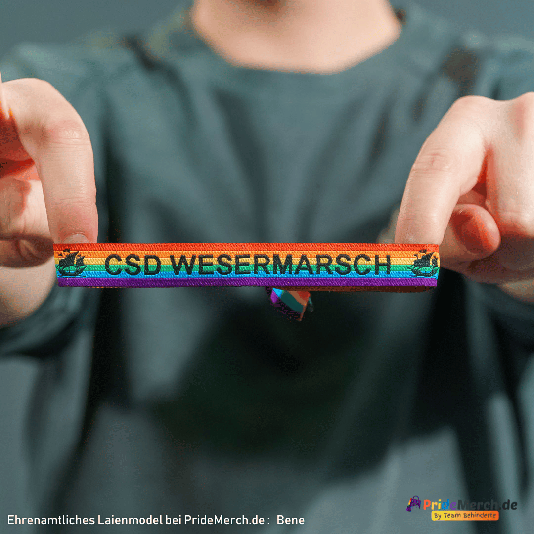 CSD Wesermarsch Armbändchen