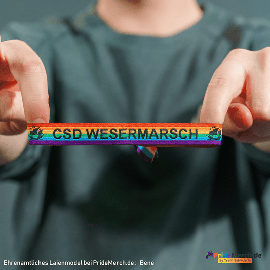 CSD Wesermarsch Armbändchen